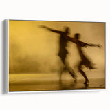 Expressive Dancers in Motion – Emotive Modern Figure Wall Art