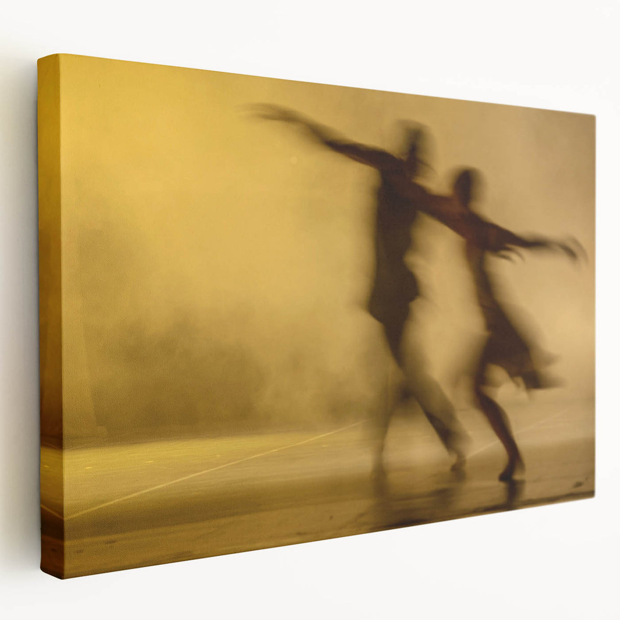 Expressive Dancers in Motion – Emotive Modern Figure Wall Art
