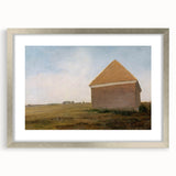 Romanticism Art: Newmarket Heath Landscape by George Stubbs