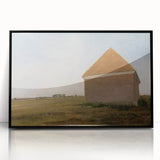 Romanticism Art: Newmarket Heath Landscape by George Stubbs