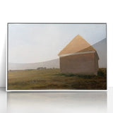 Romanticism Art: Newmarket Heath Landscape by George Stubbs