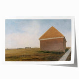 Romanticism Art: Newmarket Heath Landscape by George Stubbs