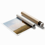 Romanticism Art: Newmarket Heath Landscape by George Stubbs