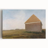 Romanticism Art: Newmarket Heath Landscape by George Stubbs