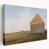 Romanticism Art: Newmarket Heath Landscape by George Stubbs