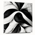 Black and White Office Wall Art – Modern Abstract Corporate Design