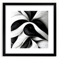 Black and White Office Wall Art – Modern Abstract Corporate Design
