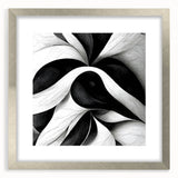 Black and White Office Wall Art – Modern Abstract Corporate Design