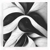 Black and White Office Wall Art – Modern Abstract Corporate Design