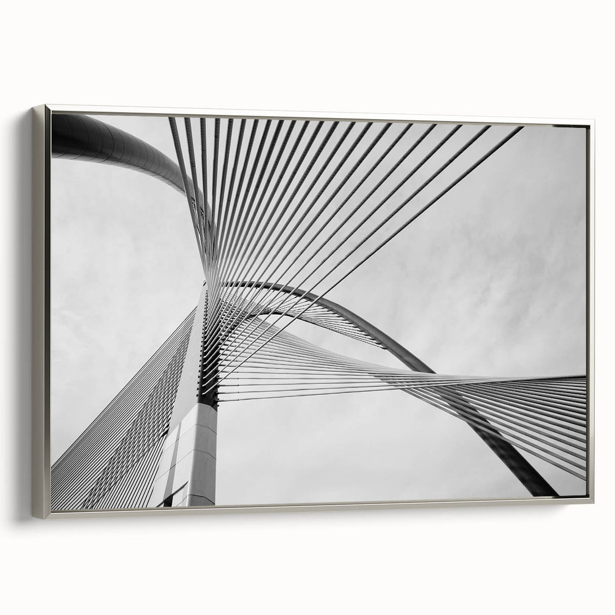 Landscape art painting of a city architecture on a framed canvas, featuring black and colorful tones, ideal for office decor.