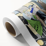 Elegant Art Deco Wall Art – Chic 1920s Fashion Scene in Stylish Colors