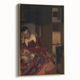 Classic Baroque Art - A Maid Asleep Wall Art Print
