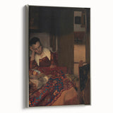 Classic Baroque Art - A Maid Asleep Wall Art Print