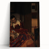 Classic Baroque Art - A Maid Asleep Wall Art Print