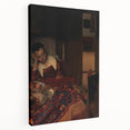 Classic Baroque Art - A Maid Asleep Wall Art Print