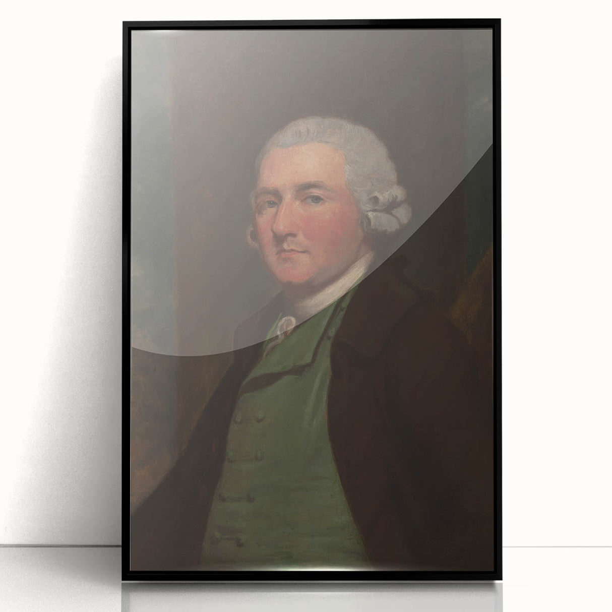 Neoclassical Art Prints: Rosa Gallica Agatha - Pierre Redouté Masterpiece