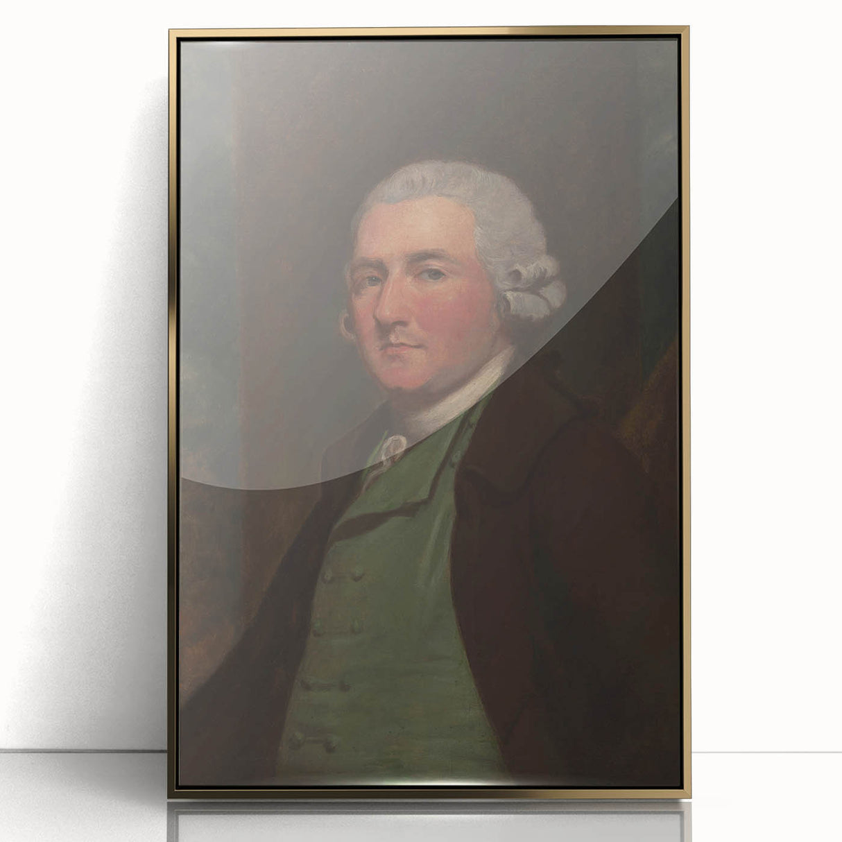 Neoclassical Art Prints: Rosa Gallica Agatha - Pierre Redouté Masterpiece