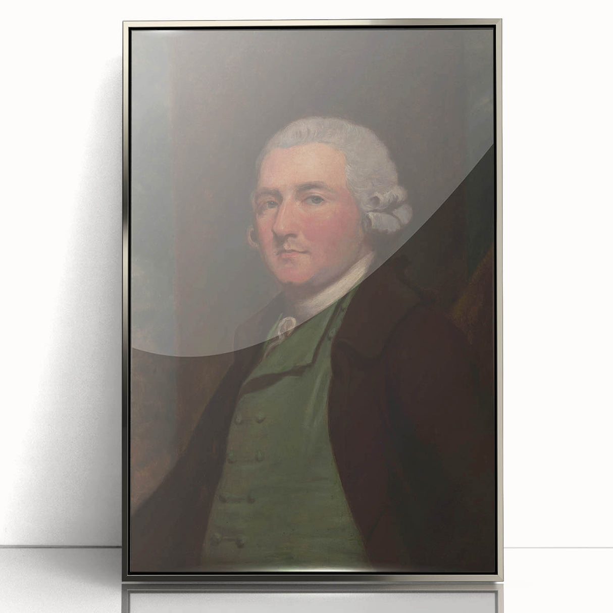 Neoclassical Art Prints: Rosa Gallica Agatha - Pierre Redouté Masterpiece