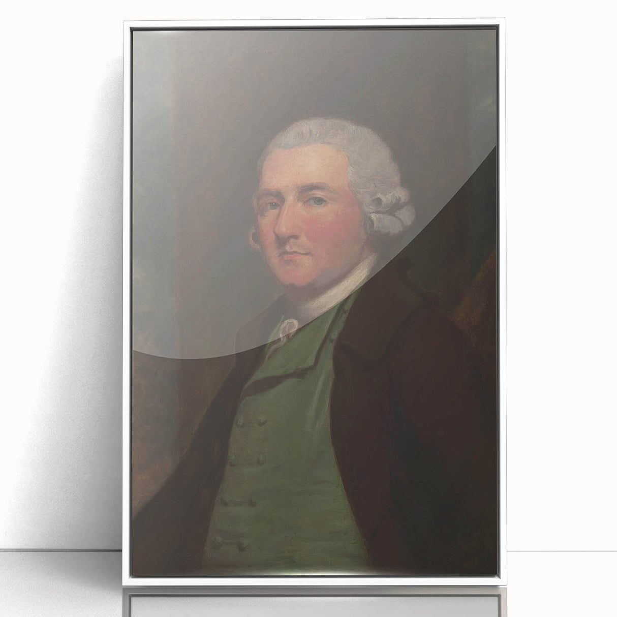 Neoclassical Art Prints: Rosa Gallica Agatha - Pierre Redouté Masterpiece