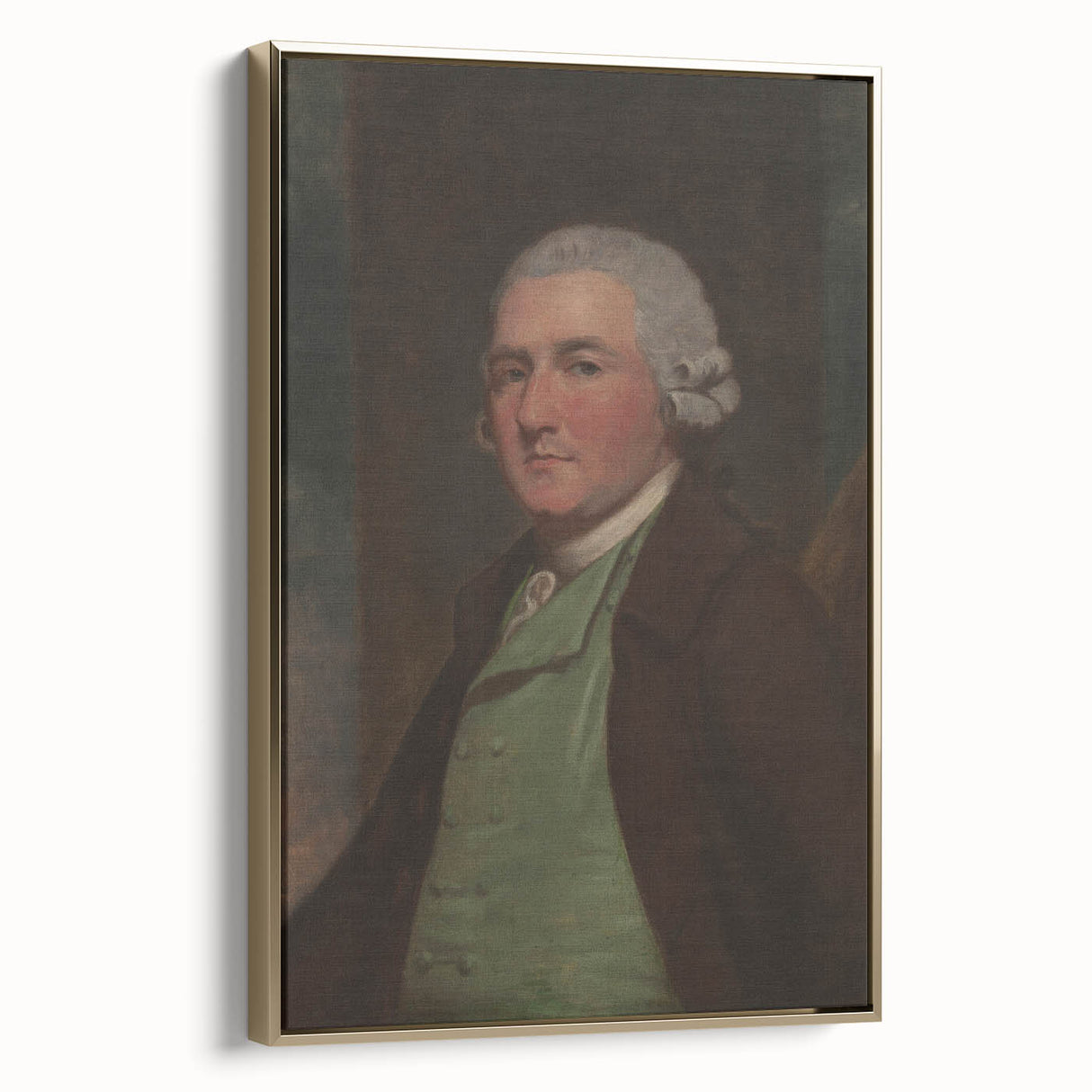 Neoclassical Art Prints: Rosa Gallica Agatha - Pierre Redouté Masterpiece