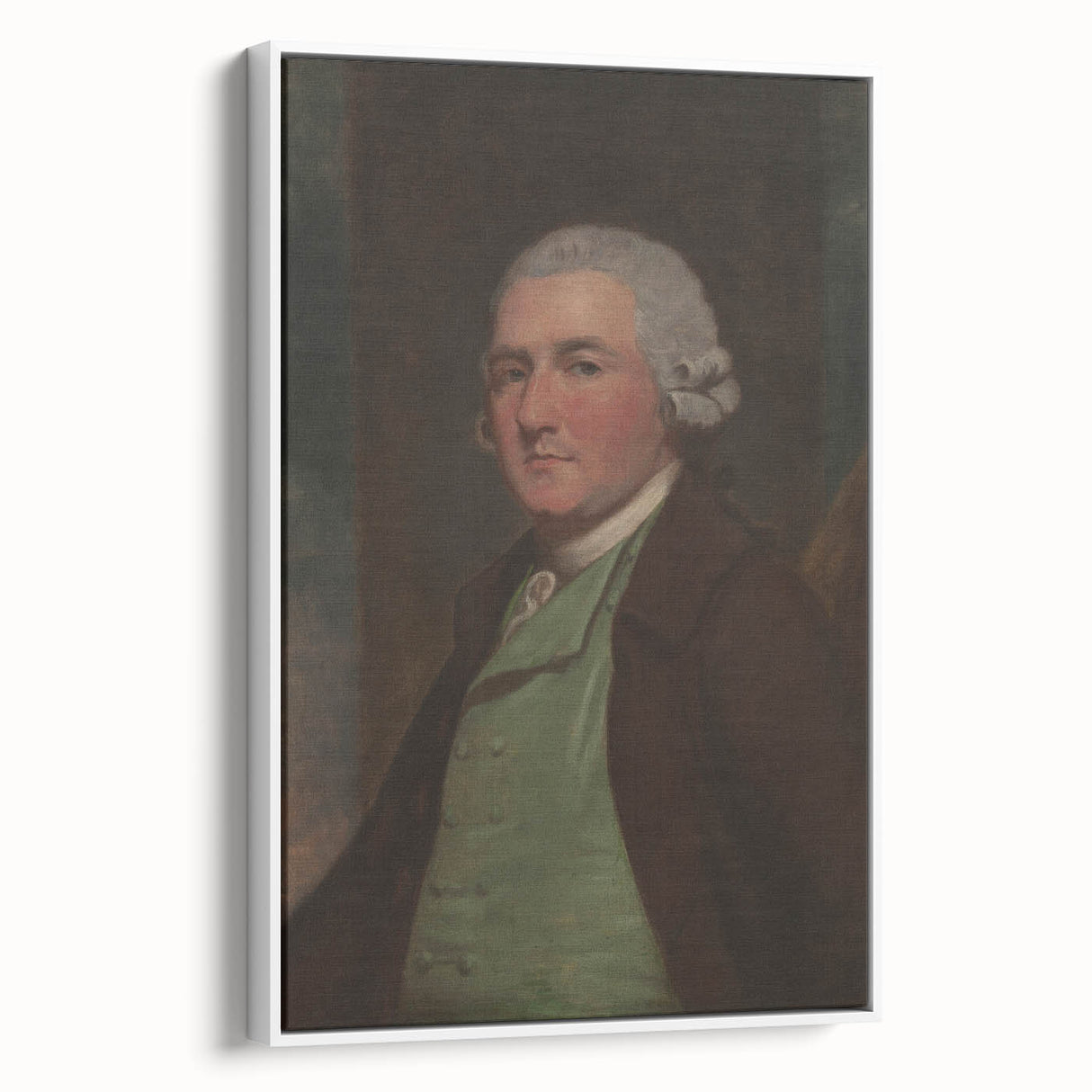 Neoclassical Art Prints: Rosa Gallica Agatha - Pierre Redouté Masterpiece