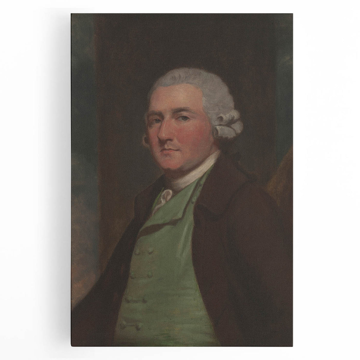Neoclassical Art Prints: Rosa Gallica Agatha - Pierre Redouté Masterpiece