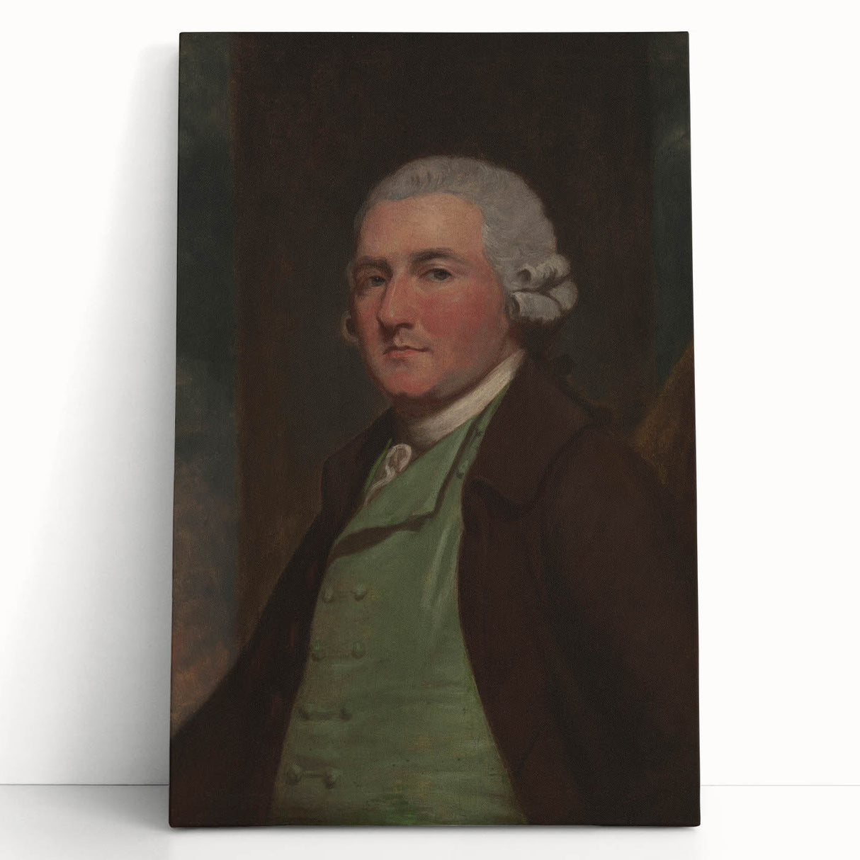 Neoclassical Art Prints: Rosa Gallica Agatha - Pierre Redouté Masterpiece