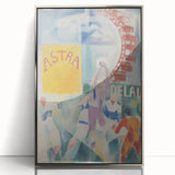 Vibrant Cubism Wall Art - Geometric Abstract Art with Bold Colors