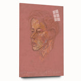 Expressionist Portrait - Modern Abstract Expressionism Art Print