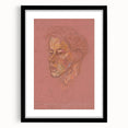 Expressionist Portrait - Modern Abstract Expressionism Art Print