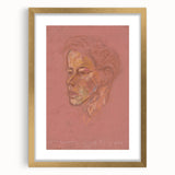 Expressionist Portrait - Modern Abstract Expressionism Art Print