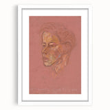 Expressionist Portrait - Modern Abstract Expressionism Art Print