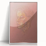 Expressionist Portrait - Modern Abstract Expressionism Art Print