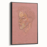 Expressionist Portrait - Modern Abstract Expressionism Art Print