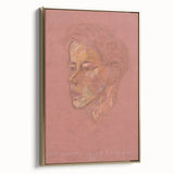 Expressionist Portrait - Modern Abstract Expressionism Art Print