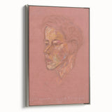 Expressionist Portrait - Modern Abstract Expressionism Art Print