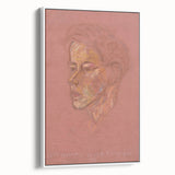 Expressionist Portrait - Modern Abstract Expressionism Art Print