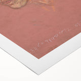 Expressionist Portrait - Modern Abstract Expressionism Art Print