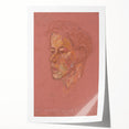 Expressionist Portrait - Modern Abstract Expressionism Art Print