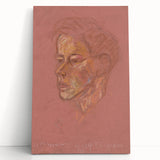 Expressionist Portrait - Modern Abstract Expressionism Art Print