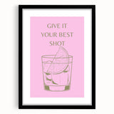 Extra large abstract art print featuring vibrant, colorful textures on a framed black mat, ideal for living room decor.