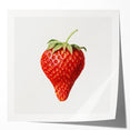 Extra large rolled print of colorful fruits in a minimalist style, ideal for dining room or kitchen decor.
