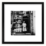 Abstract art print featuring colorful, textured brush strokes on extra large canvas, ideal for living room decor.