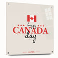 Happy Canada Day Wall Art - Canadian Flag Wall Art & Maple Leaf Wall Art
