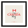 Happy Canada Day Wall Art - Canadian Flag Wall Art & Maple Leaf Wall Art