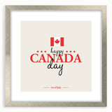 Happy Canada Day Wall Art - Canadian Flag Wall Art & Maple Leaf Wall Art