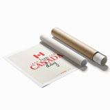 Happy Canada Day Wall Art - Canadian Flag Wall Art & Maple Leaf Wall Art