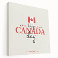 Happy Canada Day Wall Art - Canadian Flag Wall Art & Maple Leaf Wall Art
