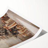 Elegant Christmas Wall Art – Festive Tree & Gift Holiday Decor