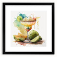 Cinco de Mayo Wall Art - Vibrant Margarita & Lime Mexican Fiesta Print